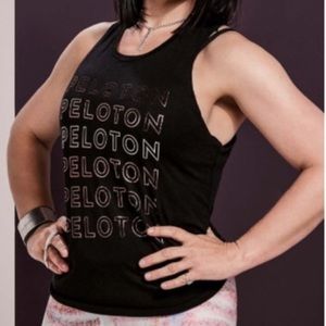 Black Peloton Tank Top